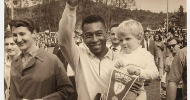 O rei Pelé que chegou a jogar no campo do União.