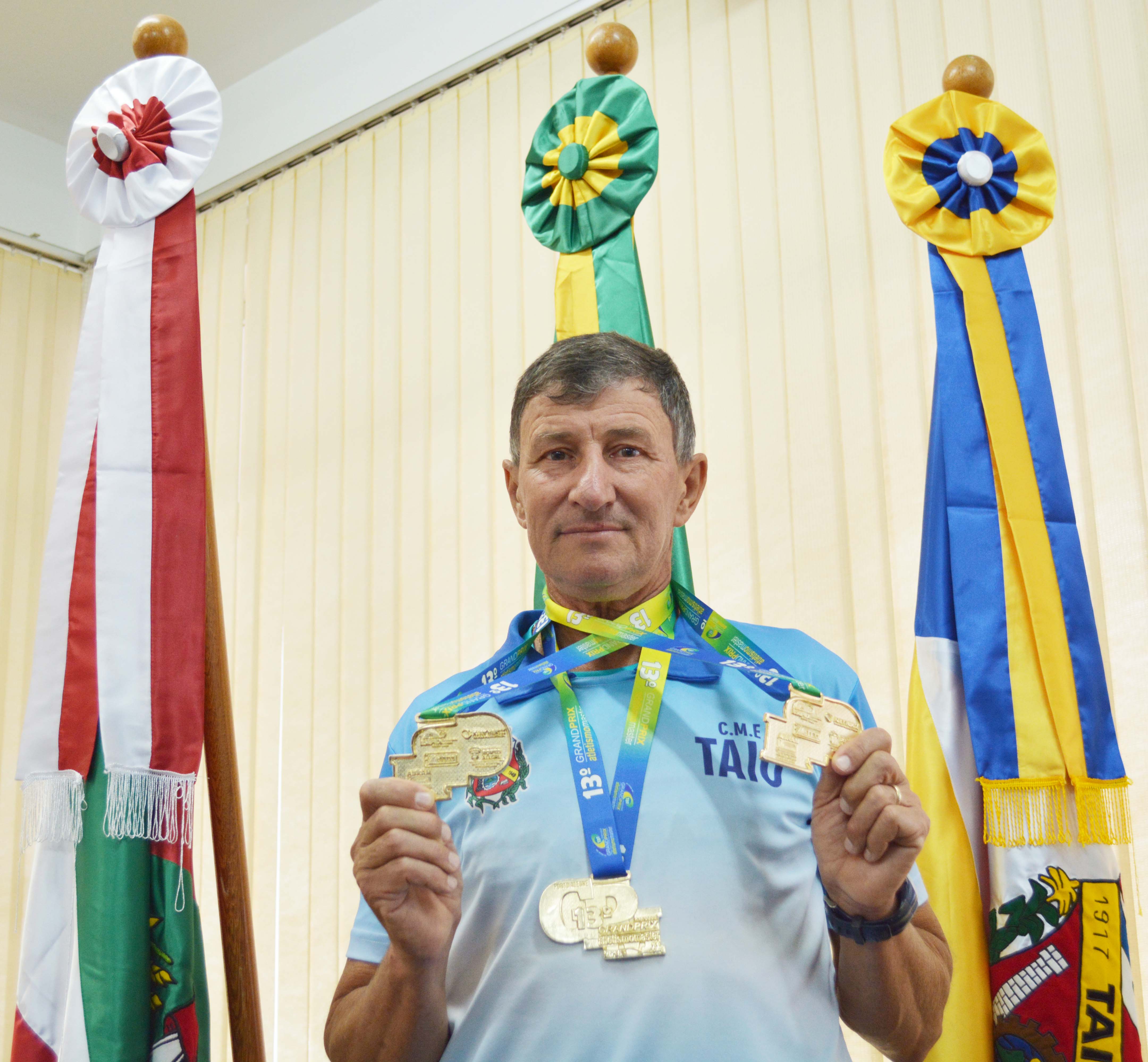 Walmor Giovanella Atleta Orgulho de Taió vence o 10º Desafio de Ciclismo