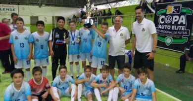 CME Taió Sub 13 é Campeão da Liga Regional Riosulense de Futsal