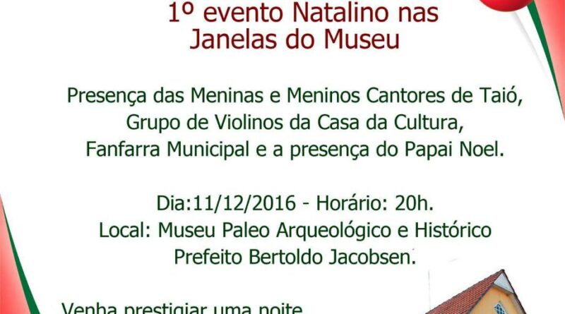 Museu Arqueológico e Histórico Prefeito Bertoldo Jacobsen tem novidades de Natal