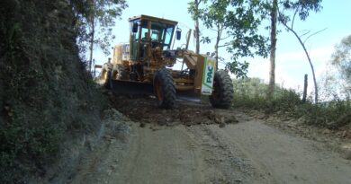 Trabalhos de recuperação Serra do Hobus