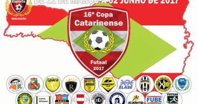 Taió disputará pela 2ª vez a Copa Catarinense de Futsal