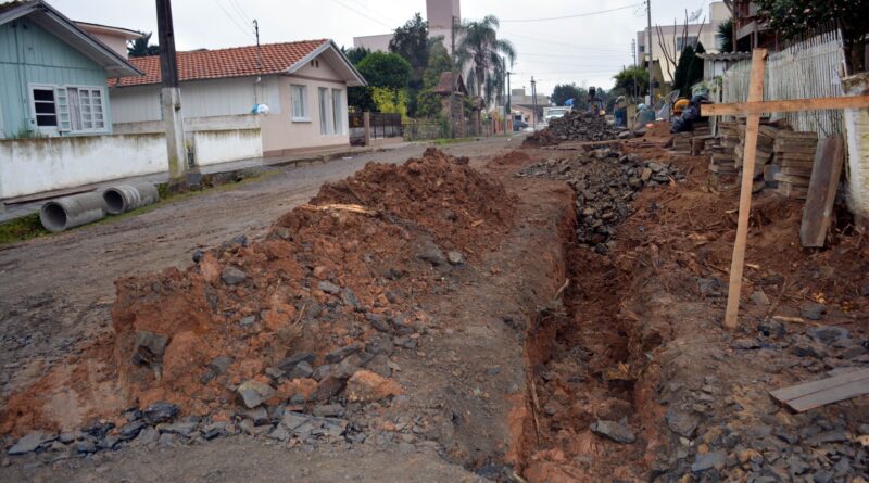 Instalação da tubulação