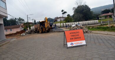 Obra da Galeria Pluvial do bairro Vila Mariana