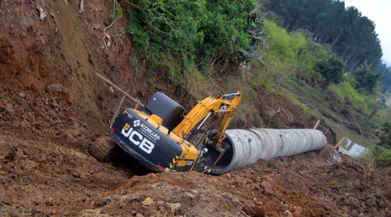 Tubulação instalada