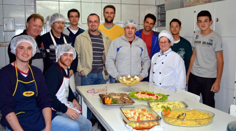 Grupo do Curso de culinária