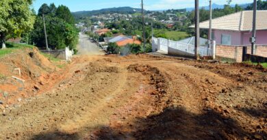 Rebaixamento da rua Hugo Brandt