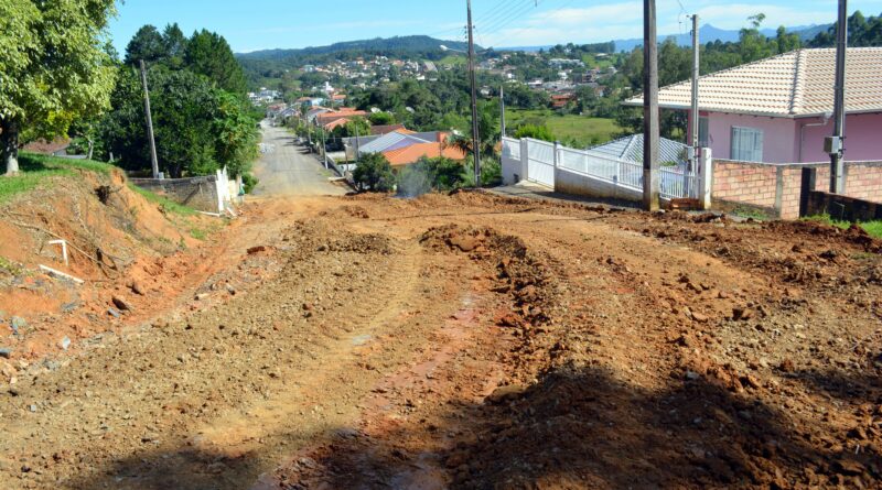 Rebaixamento da rua Hugo Brandt